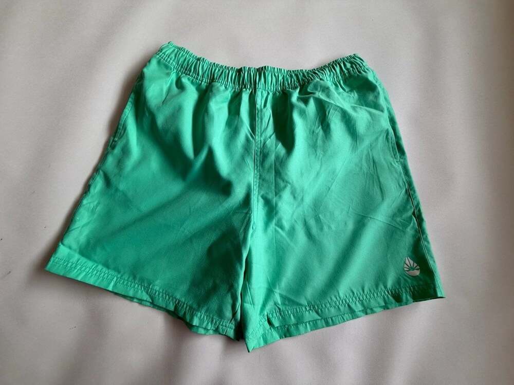 o'rageous Men's Swim Trunks Size M Green Solid Beach Shorts
